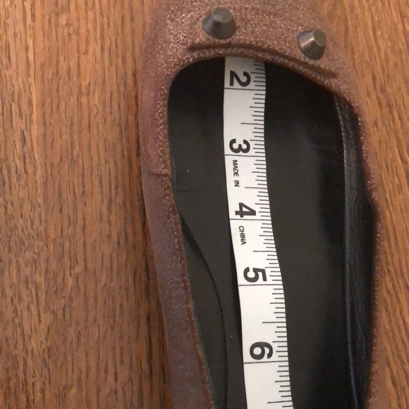 Balenciaga Brown and Metallic Flats EU 38 1/2 - Picture 13 of 16